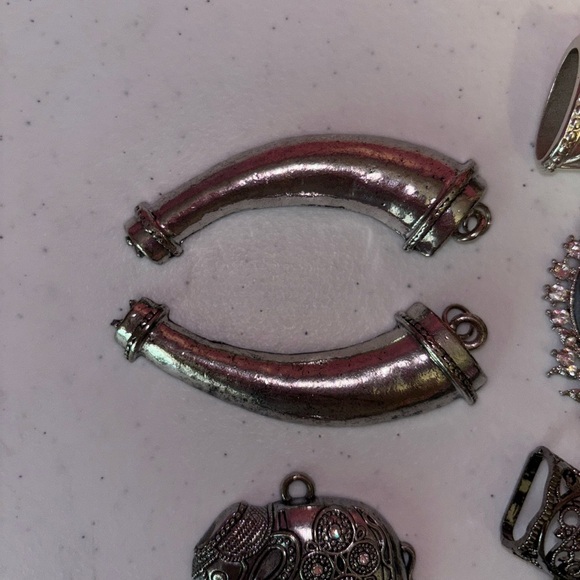 Collection of Silver Scarf Accents - Picture 9 of 13